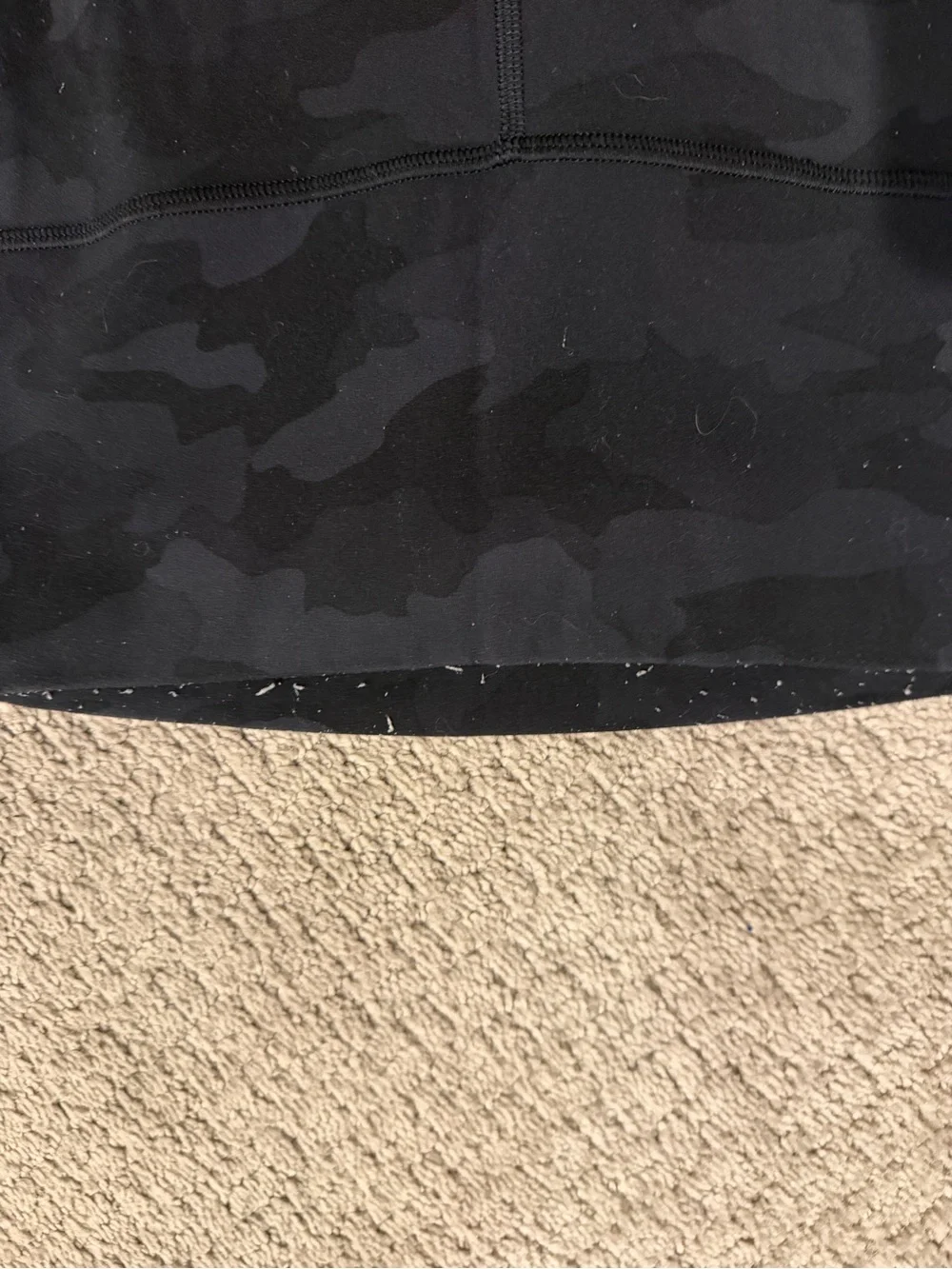 lululemon athletica Black Camo Leggings
